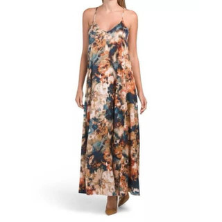 Đầm maxi lụa siêu mềm mịn vnxk Shelby & palmer