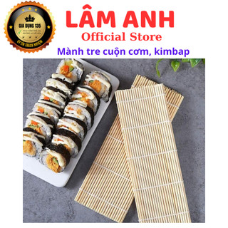 Mành tre làm cơm cuộn, kimpab Hàn Quốc