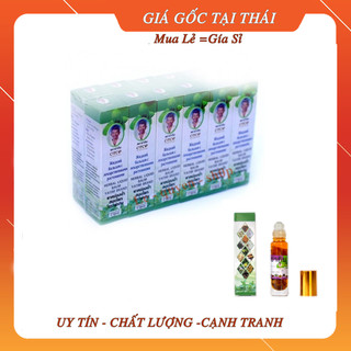 12 chai dầu lăn thảo dược 13 vị thái lan 8ml