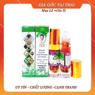 [Combo] 12 Chai Dầu Lăn Thảo dược 13 vị Thái Lan 8ml