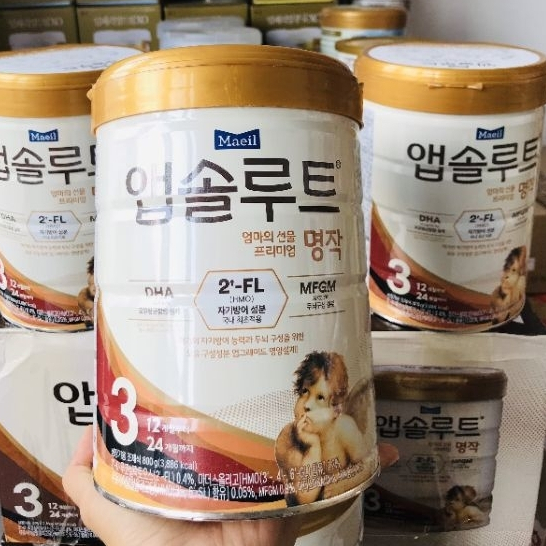 Sữa bột Maeil Thiên Thần (KO TEM) nội địa Hàn số 3 800g