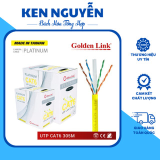 Cáp mạng golden link utp sftp cat6 50m 100m