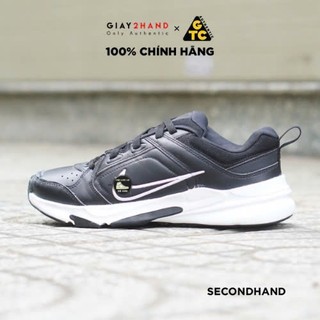 [ĐÃ QUA SỬ DỤNG] Giày Thể Thao N1KE DEFY ALL DAY  BLACK / WHITE DJ1196-002 - SECONDHAND CHÍNH HÃNG 100%