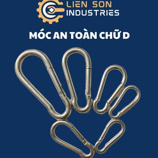Móc an toàn chữ D 6mm&8mm