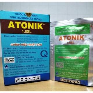 Phân bón kích thích sinh trưởng cây trồng Atonik 1.8SL kích thích ra rễ kích mầm