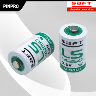 Pin saft ls14250 3.6v 1/2aa 1200mah chính hãng