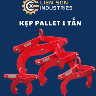 Kẹp pallet 1 tấn, kẹp càng cua kéo pallet