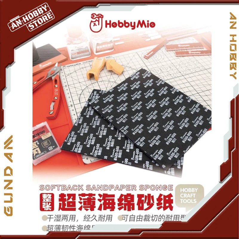 [HÀNG CÓ SẴN] HOBBY MIO TẤM NHÁM XỐP ĐA NĂNG - BẢN MỚI NHẤT