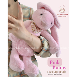  Thỏ bông jellycat gấu bông thêu tên theo yêu cầu tặng kèm yếm hoa 