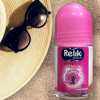 Lăn khử mùi 48h cho nữ Relik 25ml thơm khô thoáng trắng mịn vùng dưới cánh tay