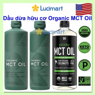 Dầu dừa MCT Oil chuyển hóa chất béo Medium Chain Triglycerides