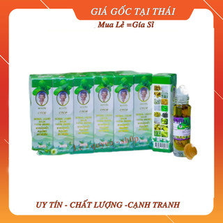 [hàng chính hãng]Dầu lăn 16 vị thảo dược Thái Lan 8ml