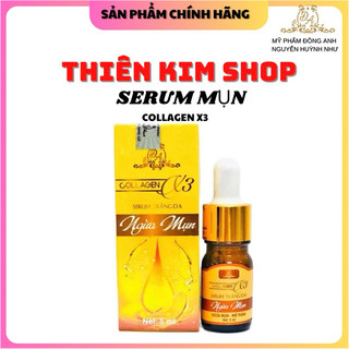 Serum mụn Collagen X3 Luxury mỹ phẩm Đông Anh Chính Hãng