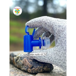 Vòi bình lọc nước 20 lít - vòi bình lọc màu xanh