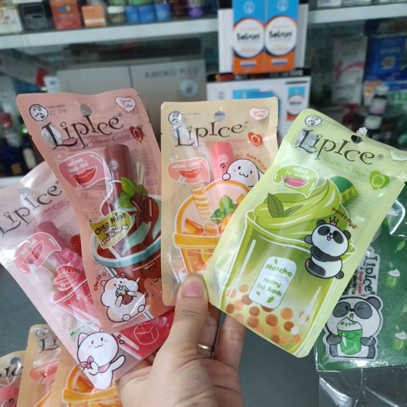 Son lipice đủ màu