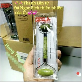 (Hàng Úc) Thanh Lăn Đá Jade tự nhiên Massage mặt của Revlon