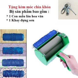 Cọ lăn sơn hoa văn họa tiết