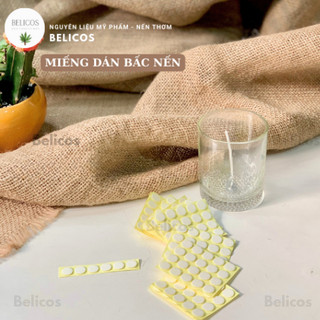 Miếng dán bấc nến - Keo dán đế bấc, tim nến
