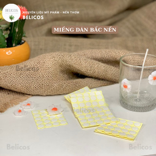 Miếng dán bấc nến - Keo dán đế bấc, tim nến