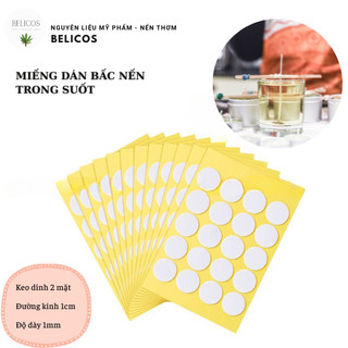 Miếng dán bấc nến - Keo dán đế bấc, tim nến
