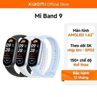 Vòng Đeo Tay Thông Minh Xiaomi Miband 8 / Miband 9 Theo Dõi Sức Khỏe, Bản Quốc Tế - Hàng Chính Hãng