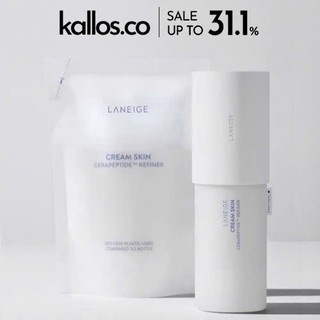Bộ Dưỡng Da Laneige Cream Skin Cerapeptide Refiner, Milk Oil Cleanser, Quick Skin Pack, Mist - Kallos Vietnam