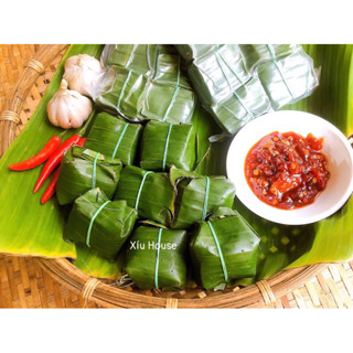 (Bịch 10 chiếc) Nem Chua Chợ Huyện - Nem Lá Ổi Bình Định