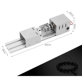 Máy tiện gỗ mini - Máy đánh bóng hạt gỗ