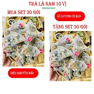Trà Lá Nam 10 Vị giảm cân, lá nam 10 vị giảm mỡ bụng,xẹp bụng, thanh lọc cơ thể, giải độc gan, chống lão hoá -Trà Tri Kỷ