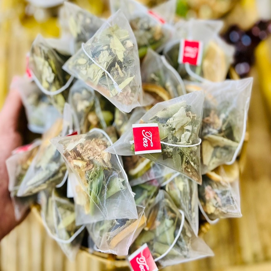 Lá Nam 10 Vị hỗ trợ giảm cân,xẹp bụng, thanh lọc cơ thể, giải độc gan, chống lão hoá - Tiệm Trà Tri Kỷ