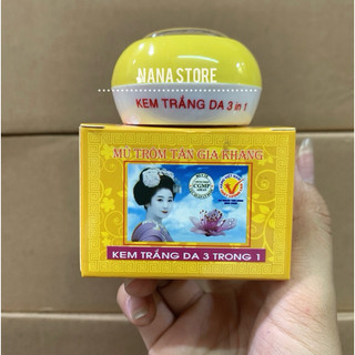 Kem mủ trôm trắng da 3 in 1 5g giá bao bì 48.9k