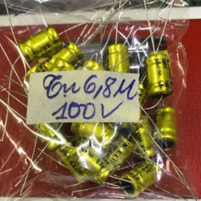 10 con tụ 6,8M 100V