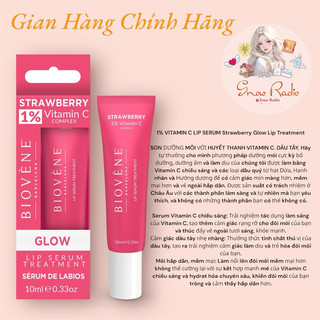  Son Dưỡng Môi 1% VITAMIN C LIP SERUM Strawberry Glow Lip Treatment 