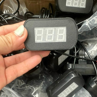 F1 Đồng báo vôn hồ điện tử báo vol cho xe điện, vôn kế báo pin cho ác quy loại F1