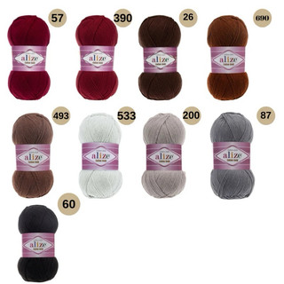 Len Alize Cotton Gold (cuộn 100gr)