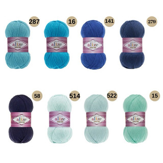 Len Alize Cotton Gold (cuộn 100gr)