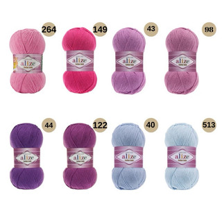 Len Alize Cotton Gold (cuộn 100gr)