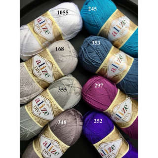 Sợi hè Alize Diva (cuộn 100gr)