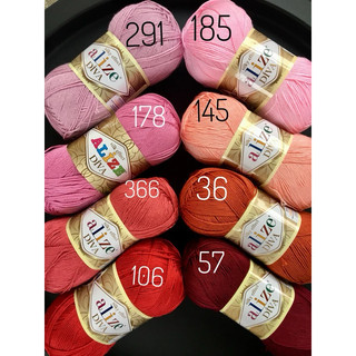 Sợi hè Alize Diva (cuộn 100gr)