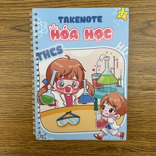 Sổ tay takenote hóa học 6-7-8-9