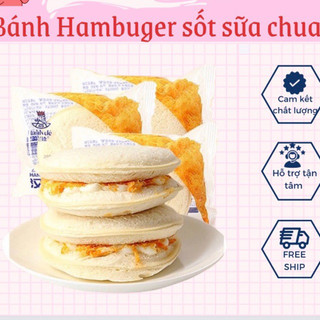 Bánh hambuger sốt salat sữa chua siêu ngon 1 cái lẻ - Shop sỉ