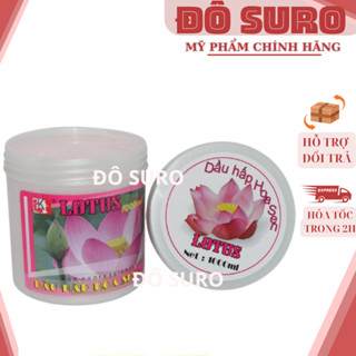 Kem ủ tóc HOA SEN LOTUS LK 500ML/1000ML- hấp ủ hương hoa sen cực thơm