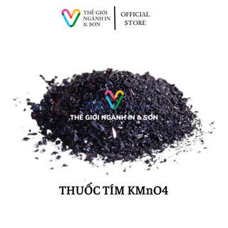 Thuốc tím KMnO4 sát trùng diệt khuẩn bể cá cảnh, hồ cá, ao cá