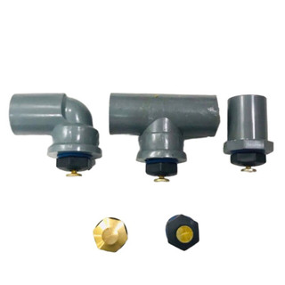 Béc Tưới Cây, làm mát , Phun Mưa Chỉnh Lưu Lượng Kèm Cút,nối,T pvc 21,27 chân ren cao cấp