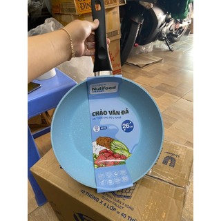 Chảo sâu vân đá greencook 26cm quà tặng sữa nutifood