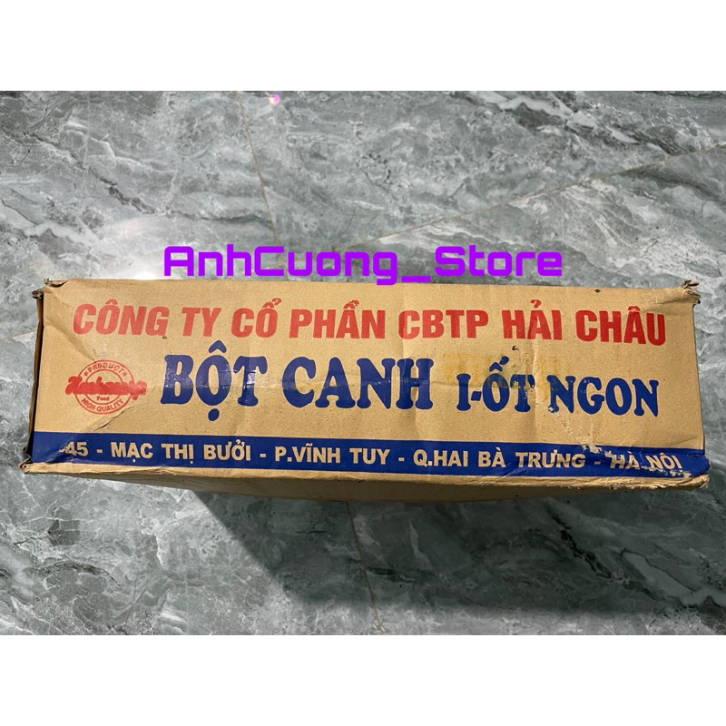 Thùng bột canh i-ốt Hải Châu 50 gói x 190g ngon ngon