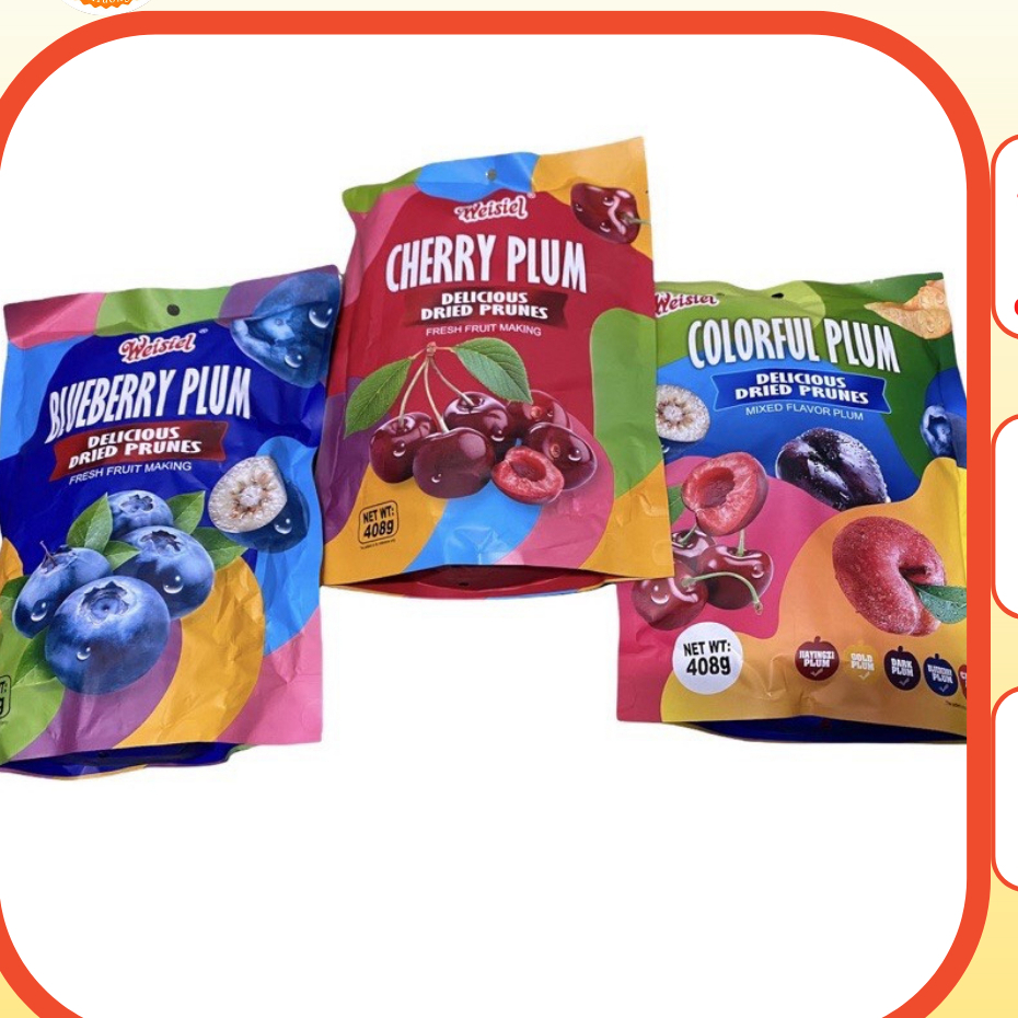 COMBO 3 GÓI Ô MAI CHERRY VIỆT QUẤT MIX ĐỦ VỊ