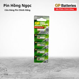 Vỉ 5 Viên pin A27 GP Hiệu điện thế 12V dùng cho remote cửa cuốn , chuông cửa , remote ô tô ... Hàng chính hãng