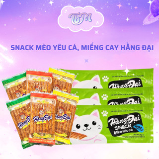 Mèo yêu cá, miếng cay cay dê dây Hằng Đại 10-20gr/miếng