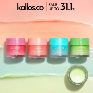 Mặt Nạ Ngủ Môi Laneige Lip Sleeping Mask: Berry, Mint Choco, Grapefruit, Apple Lime 20g - Kallos Vietnam